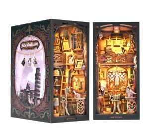 2Kids Toys 3D skladačka Zarážka na knihy Miniatúra domčeka Brloh fotografa