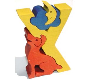 Fauna Abeceda písmeno Y psík