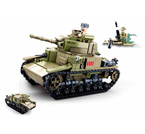 Sluban Army M38-B0711 Stredný taliansky tank 2v1 - poškodený obal