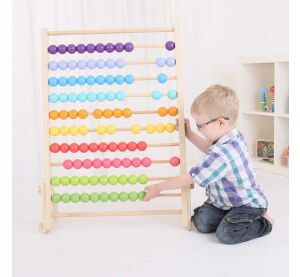 Bigjigs Baby Obrovské drevené počítadlo
