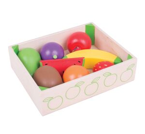 Bigjigs Toys Krabička s ovocím