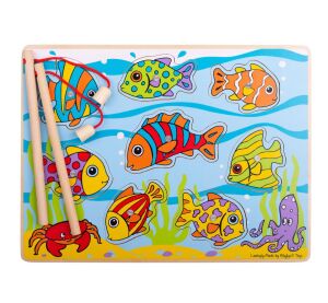 Bigjigs Toys Chytanie rybičiek na doske