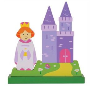 Bigjigs Toys Magnetické vertikálne puzzle zámok