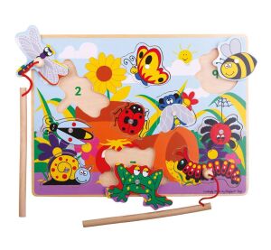Bigjigs Toys Drevené chytanie hmyzu