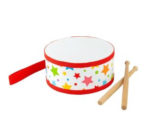 Bigjigs Toys Drevený bubienok hviezdičky