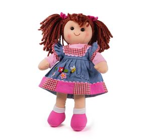Bigjigs Toys Látková bábika Melody 34 cm