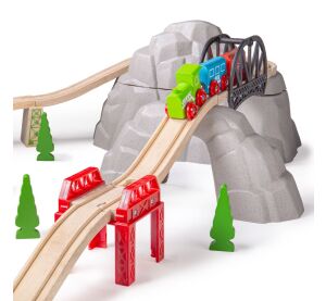 Bigjigs Rail Sada vysokohorská dráha