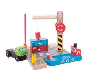 Bigjigs Rail Kontajnerové prekladisko