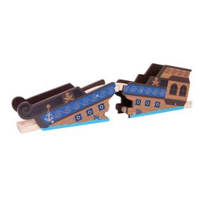 Bigjigs Rail Most vrak lode