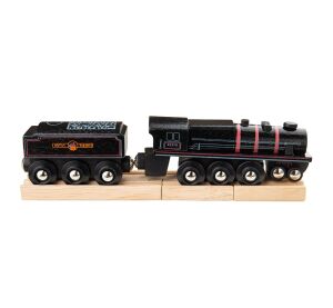 Bigjigs Rail Drevená replika lokomotívy Black 5 engine