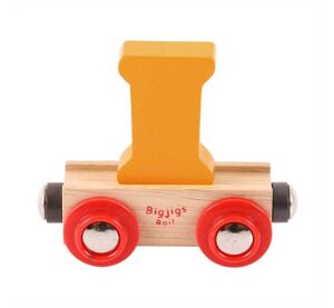 Bigjigs Rail Vagónik drevené vláčikodráhy - Písmeno I