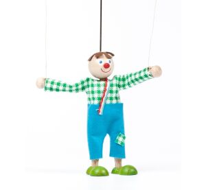 Gerlich Drevená bábka Chlapec Janko