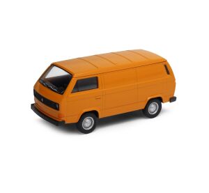 Welly VW T3 Van model 1:34 žltý