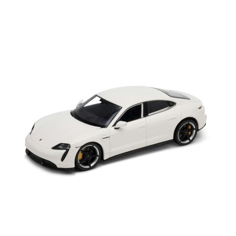 Welly Porsche Taycan Turbo S 1:24 metalíza modrá