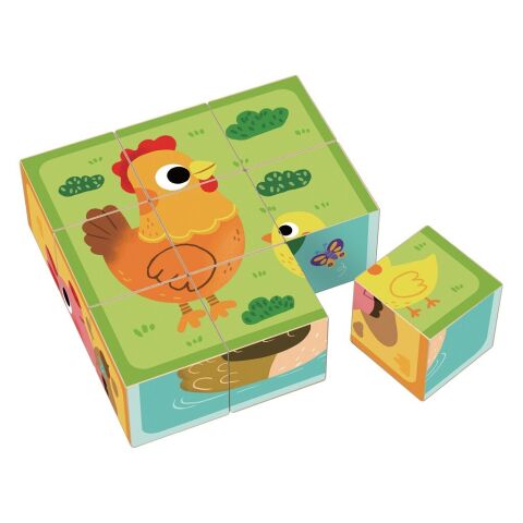 2Kids Toys Drevené kocky Farma
