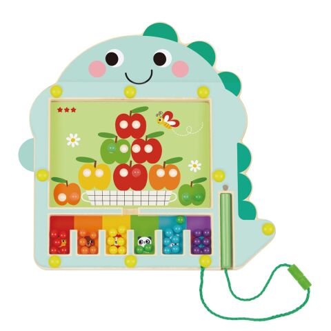 2Kids Toys Magnetická hra Triedenie farieb s dinosaurom