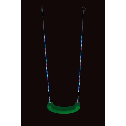 2Kids Toys Plastová svietiaca hojdačka zelená