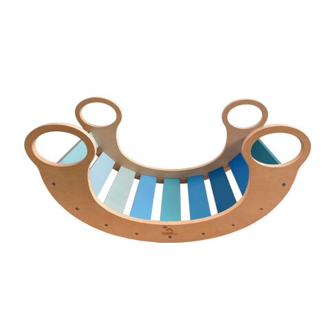 2Kids Toys Montessori modrá hojdačka