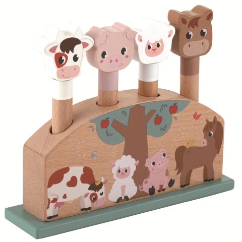 2Kids Toys Vystreľovacie zvieratká Farma - poškodený obal