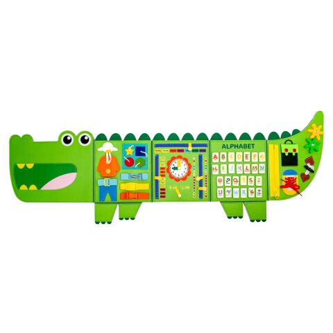 2Kids Toys Soft activity board Krokodíl