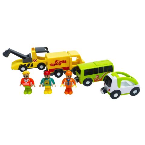 2Kids Toys Sada mestských vozidiel s figúrkami