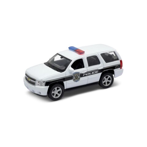 Welly Chevrolet Tahoe 07 POLICE 1:34 biely