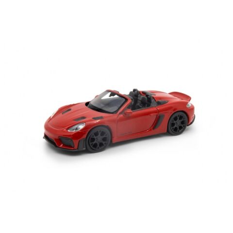 Welly Porsche 718 Spyder RS ​​model 1:34 červené bez strechy