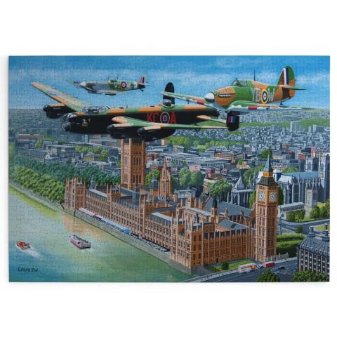 HOP Puzzle Let nad mestom 500 dielikov