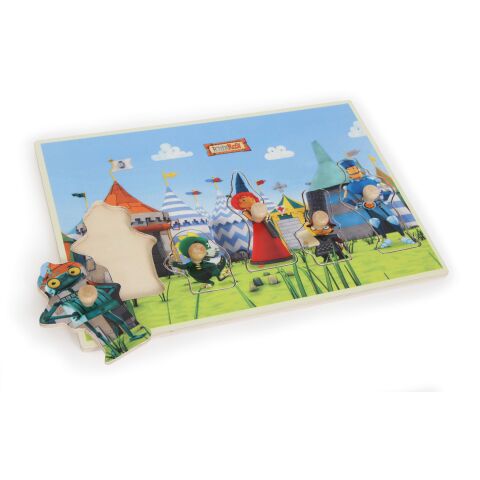small foot Drevené puzzle rytier Rust