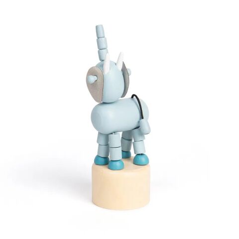 Bigjigs Toys Drevené mačkacie zvieratká Safari Slon
