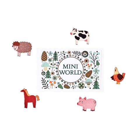 BeWooden Mini svet - Farma