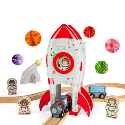 Bigjigs Rail Vesmírna raketa
