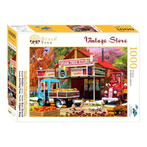 Brain Tree Puzzle Dedinské hokynárstvo 1000 dielikov