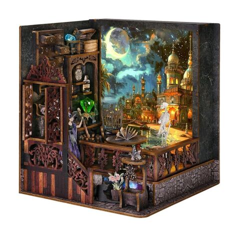 2Kids Toys 3D drevená skladačka Miniautúra domčeka Čarovná komnata