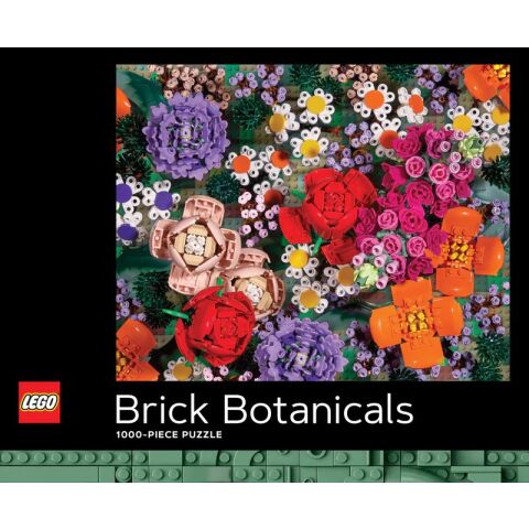 Chronicle Books Puzzle LEGO® Botanické rastliny 1000 dielikov - poškodený obal