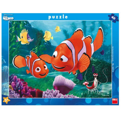 Dino Puzzle Nemo v bezpečí 40 dielikov
