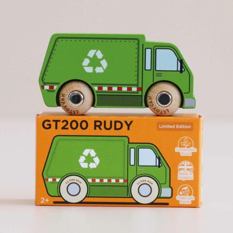 Le Toy Van Drevené recyklačné vozidlo Rudy