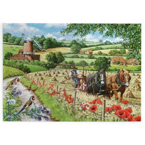 HOP Puzzle Cesta k veternému mlynu 500 veľkých dielikov