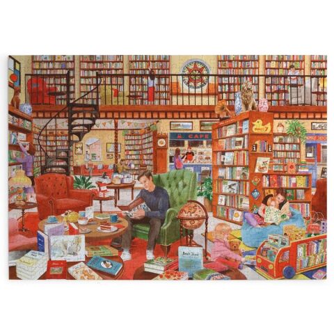 HOP Puzzle Čítanie pri čaji 500 dielikov