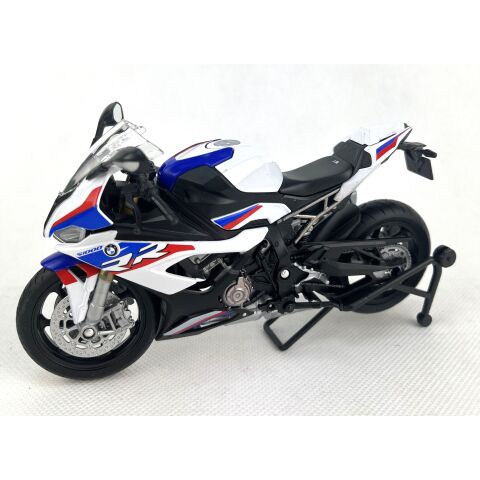 Welly Motocykel BMW S1000RR 1:12 biely