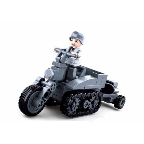 Sluban WWII M38-B0680B Motocykel s pásmi