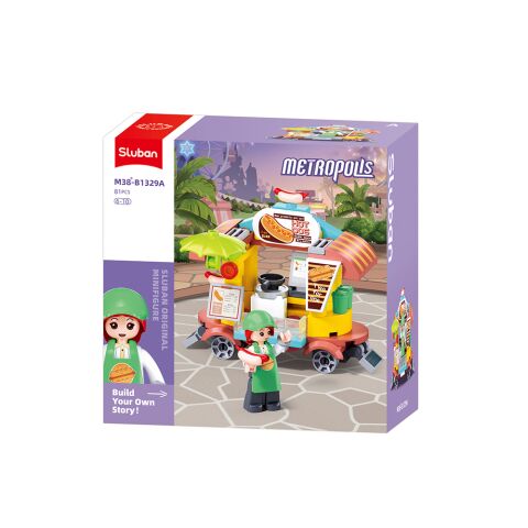 Sluban Metropolis M38-B1329A Hot dog auto