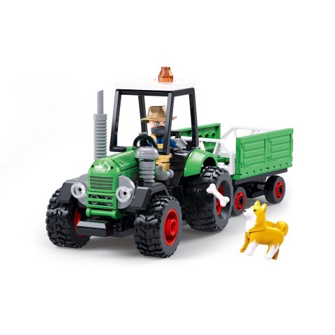 Sluban Metropolis M38-B1392 Traktor s prívesom