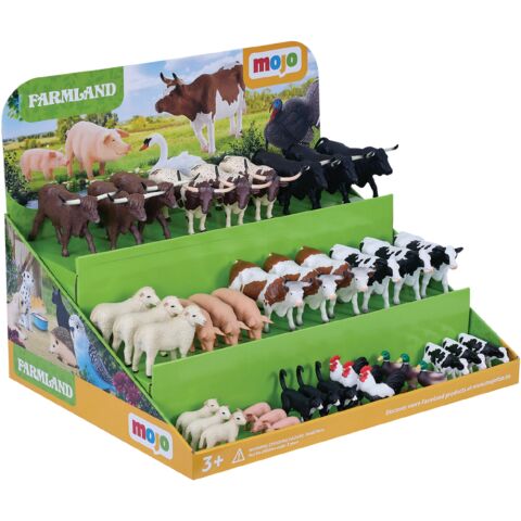 Mojo Kartónový displej Zvieratká z farmy