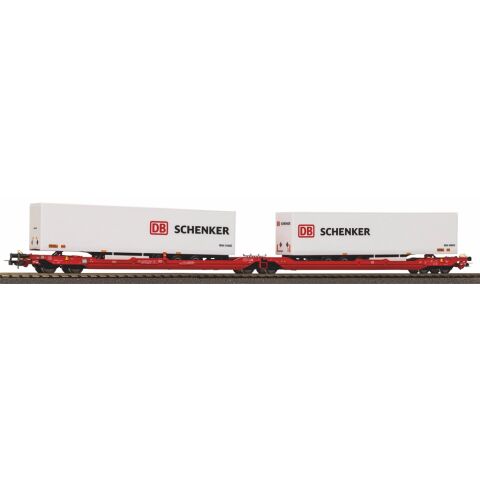 Piko Kontajnerový vagón T3000e s 2 návesmi DB Schenker DB AG VI - 24626