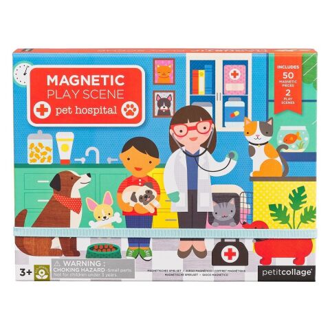 Petit Collage Magnetická tabuľka veterinárna klinika - poškodený obal