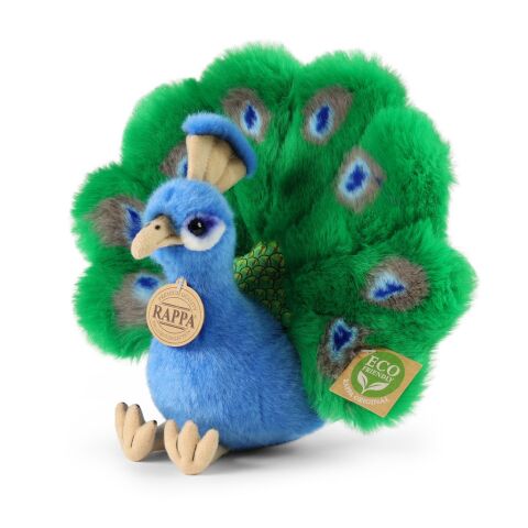 Rappa Plyšový páv 22 cm ECO-FRIENDLY