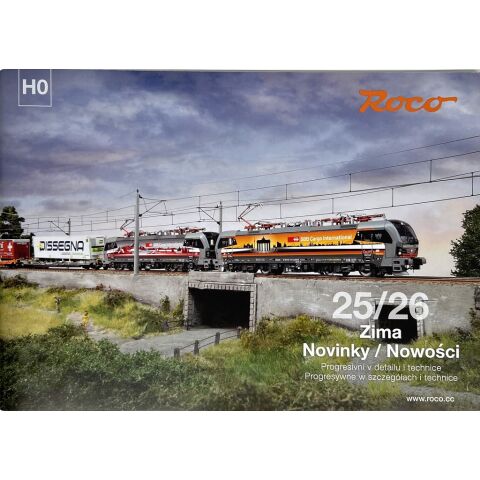 Roco Katalóg noviniek zima 25/26 v českom a poľskom jazyku