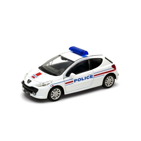 Welly Peugeot 207 model 1:34 Police