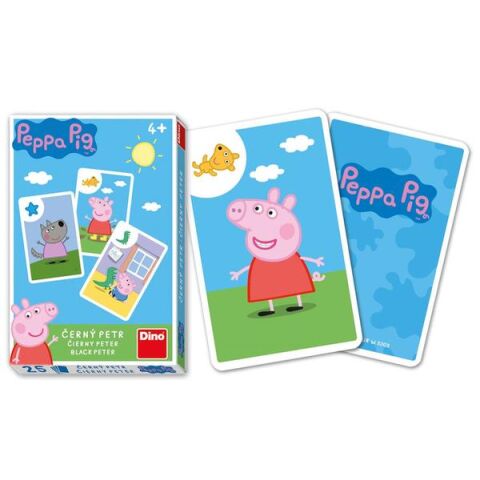 Dino Hracie karty Peppa Pig Čierny Peter